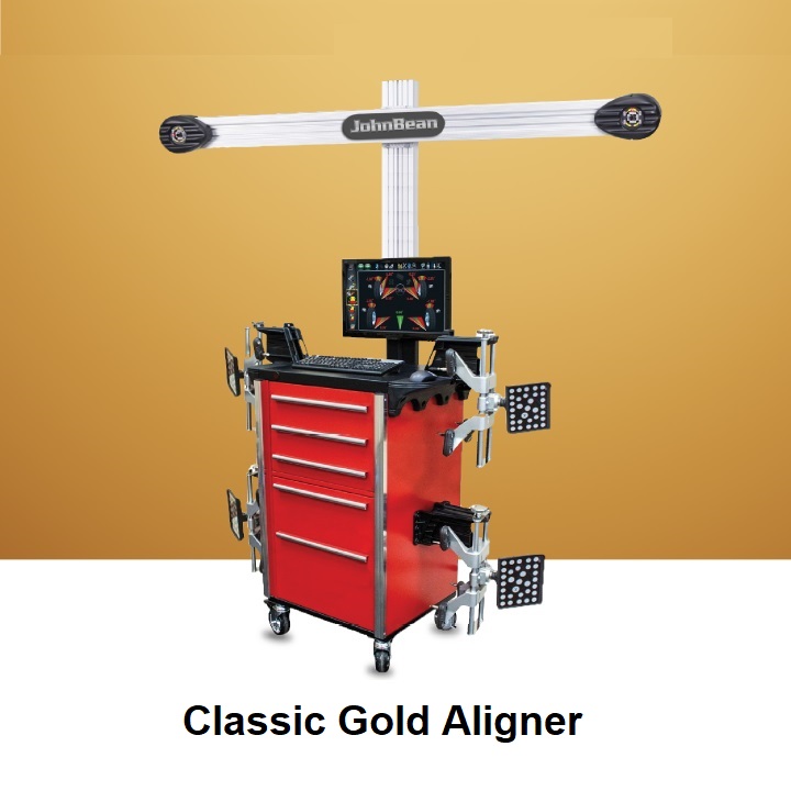 Johnbean Wheel Servicing Classic Gold Aligner